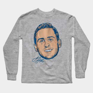 Jared Goff Swag Head Long Sleeve T-Shirt